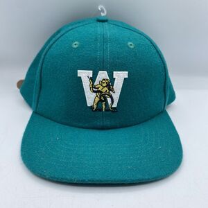 Worship Supplies Cheeky 6 Panel Hat Mens OSFA Blue Strapback Everglade Logo NWOT